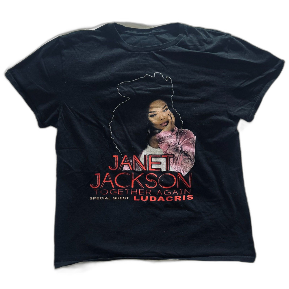 Janet Jackson and Ludacris Together Again Tour 2023 Size L